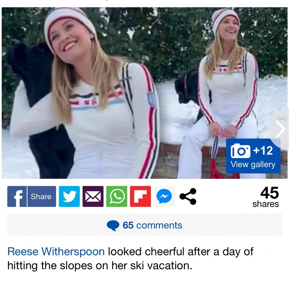 Draper James ski suit EUC - Picture 11 of 11